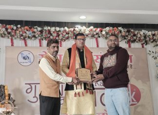 सेवा सुख संस्थान द्वारा ज्योतिषाचार्य पंडित बंशी लाल शास्त्री का भव्य सम्मान, ‘गुदड़ी का लाल’ सॉन्ग लॉन्चिंग को भी मिली सराहना !