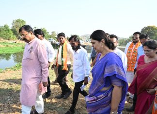 विधानसभेतील अर्धा तास चर्चेचा परिणाम : पर्यावरण मंत्री पंकजा मुंडे यांनी झरपट नदीची केली पाहणी नदी पुनर्जीवन प्राधिकरणाच्या पहिल्या टप्प्यात झरपट व इरई या दोन्ही नद्यांचा समावेश करणार